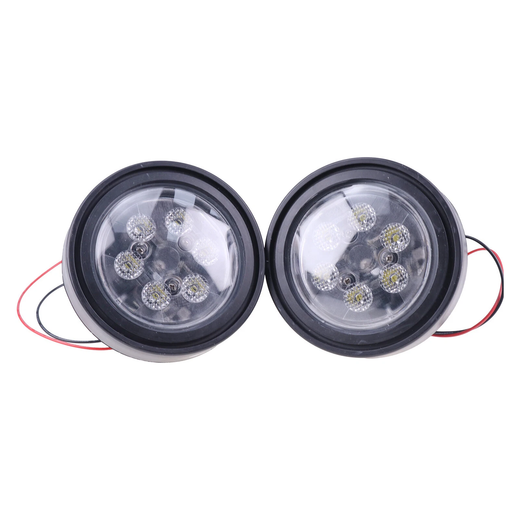 2 Pcs Headlight AR85258 RE10964 for John Deere Tractor 2955 3150 3155 2140 2350 4020 4050 4440 4620 5020 6030 7020 8360 8850 - KUDUPARTS