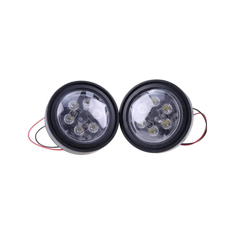 2 Pcs Headlight AR85258 RE10964 for John Deere Tractor 2955 3150 3155 2140 2350 4020 4050 4440 4620 5020 6030 7020 8360 8850 - KUDUPARTS