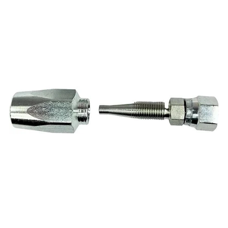 2 Pcs Hydraulic Hose Fitting for Parker - KUDUPARTS