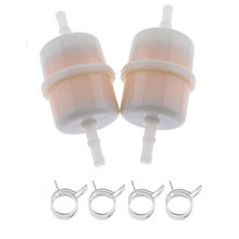 2Pcs Inline Fuel Filter UC16183 for John Deere 2400 2700 652R 661R W61R Z710A Z720A Z915B Z915E Z925A Z925M Z930M Z945M Z955M Z955R