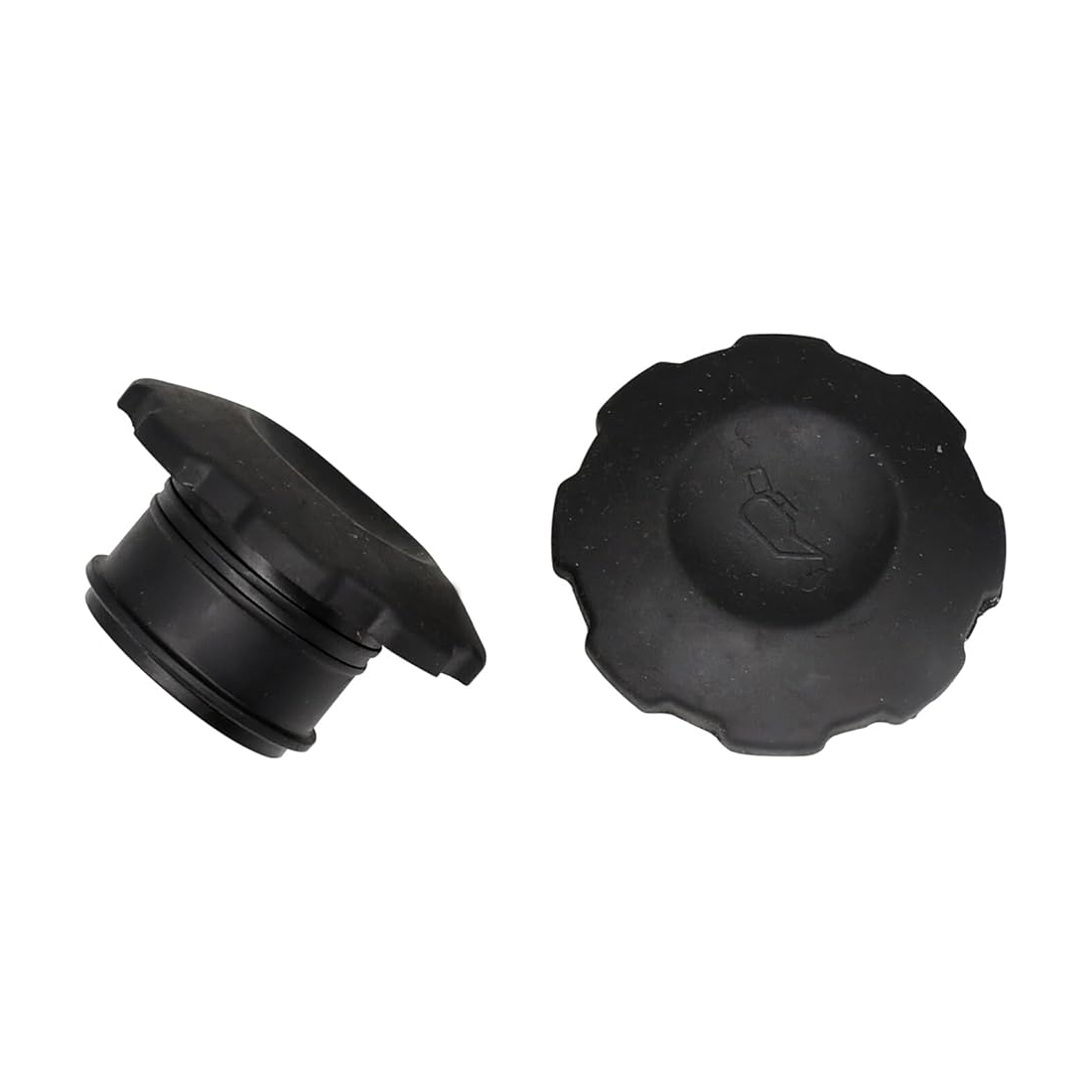 2 Pcs Oil Filler Cap 6130-12-8610 for Komatsu Engine 4D95L 4D94 4D105 4D102E 3D94 2D94 Excavator PC200LC-8 PC210-10 PC210-11 PC220-7 PC220-8 - KUDUPARTS