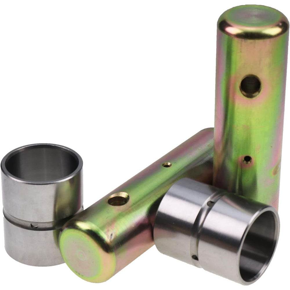 2Pcs Pivot Pin 6711334 And Bushing Kit 6708517 for Bobcat Loader 863 864 873 883 A220 T200 - KUDUPARTS