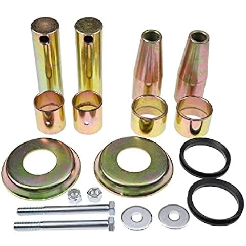 2Pcs Pivot Pin 6711334 And Bushing Kit 6708517 for Bobcat Loader 863 864 873 883 A220 T200 - KUDUPARTS