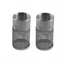 2 Pieces 25mm Hose Water Suction Strainer Inlet Strainer Filter for High Pressure Irrigation Garden