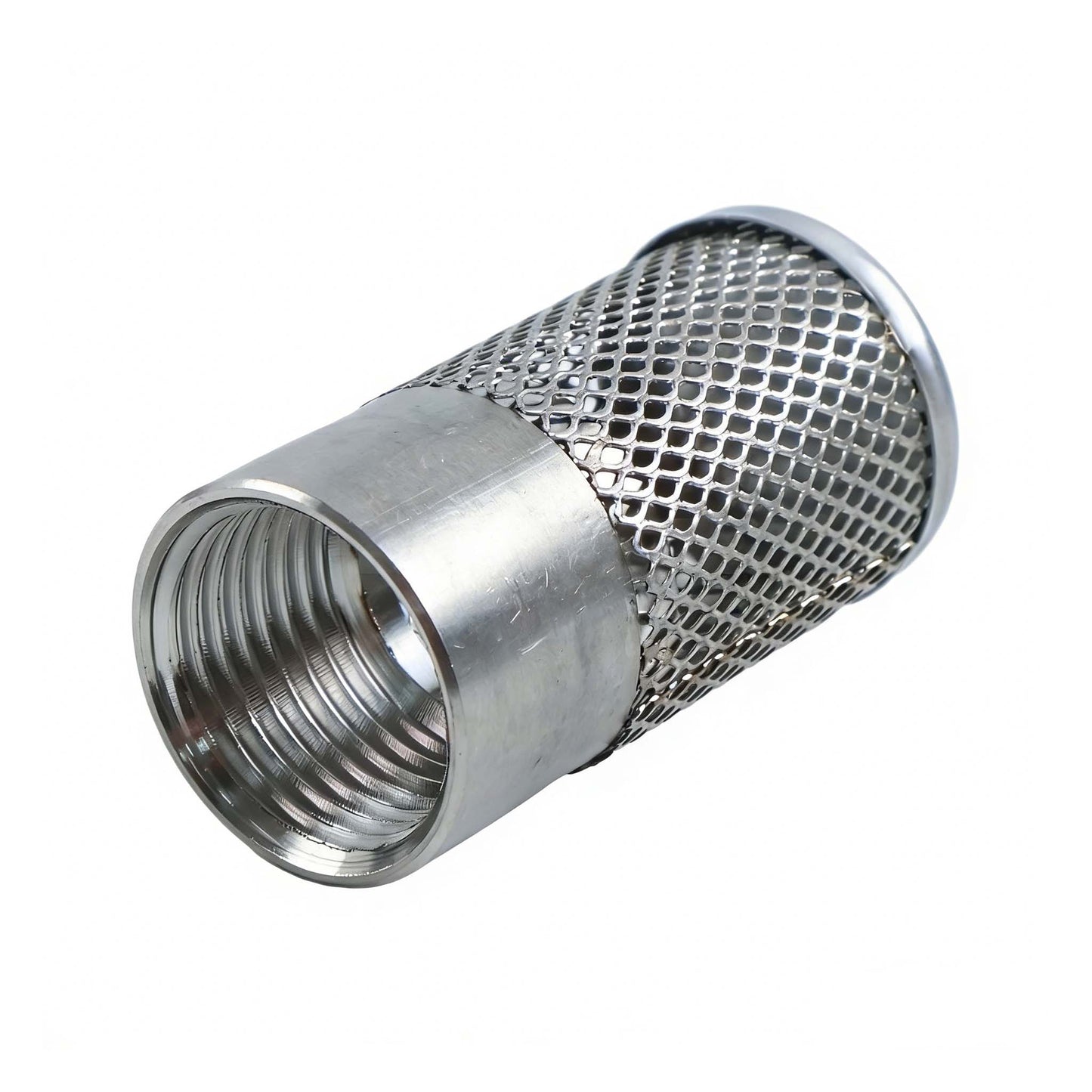2 Pieces 25mm Hose Water Suction Strainer Inlet Strainer Filter for High Pressure Irrigation Garden