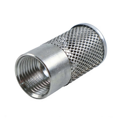2 Pieces 25mm Hose Water Suction Strainer Inlet Strainer Filter for High Pressure Irrigation Garden