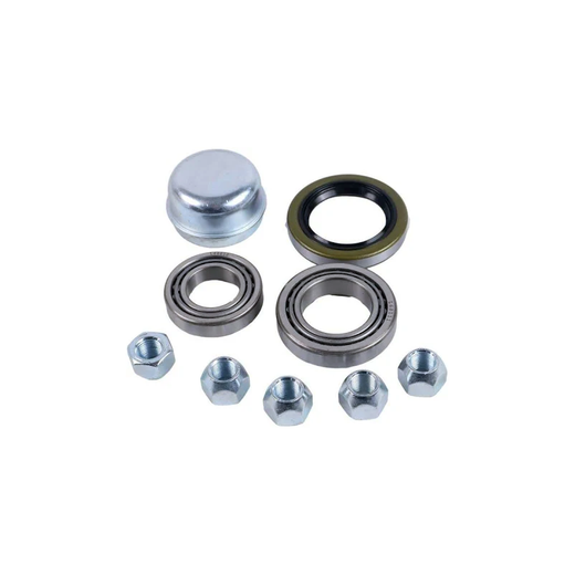 2 Pieces 3500 lb K2-100 Trailer Bearing Kit L44649/10 L68149/11 for Dexter EZ-Lube Axles - KUDUPARTS