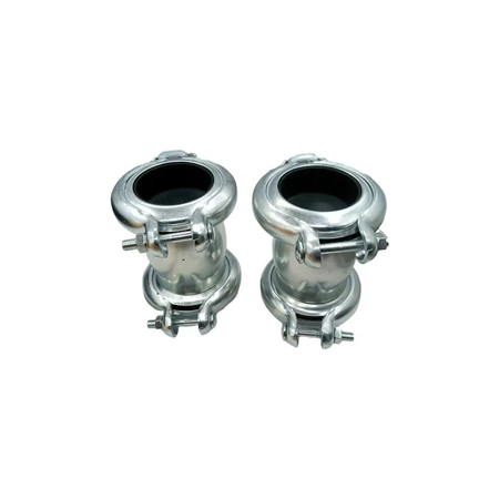 2 Pieces 75mm Oil Line Coupling 4071215 for Hitachi Excavator EX200 EX220 EX400-3 EX400-5 EX550-5 EX750-5 ZX330 ZX350-3 - KUDUPARTS
