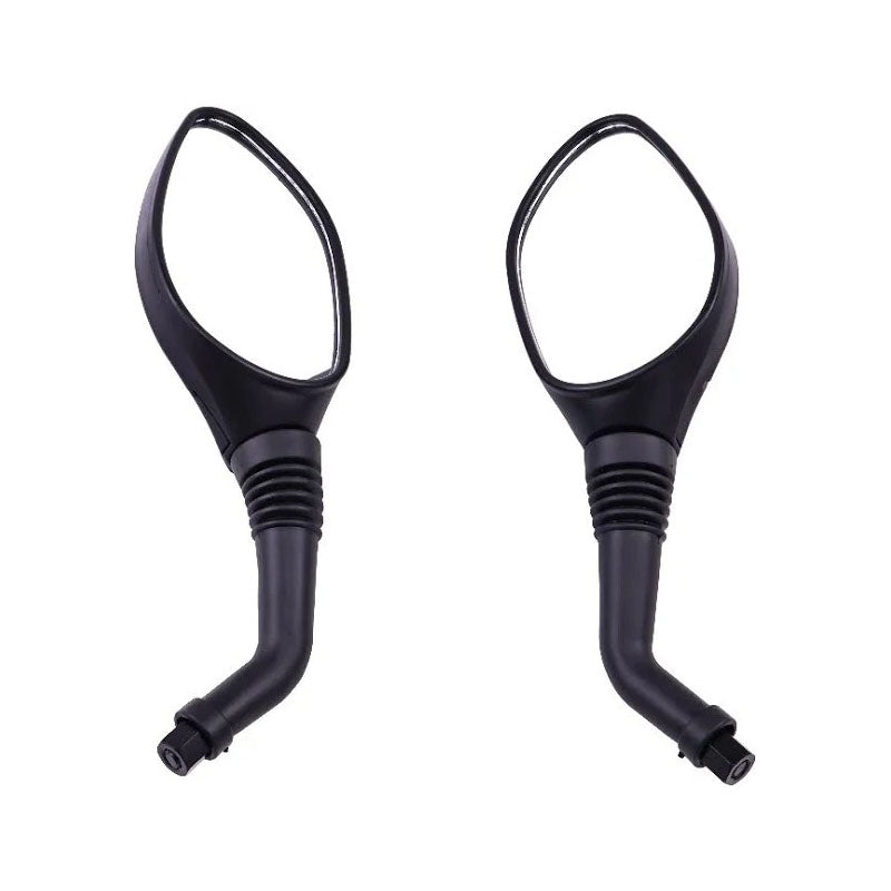 2 Pieces 8mm Black Universal Rear View Mirror for GY6 50cc 125cc 150cc 250cc Scooter Moped Motorcycle