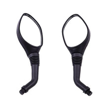 2 Pieces 8mm Black Universal Rear View Mirror for GY6 50cc 125cc 150cc 250cc Scooter Moped Motorcycle