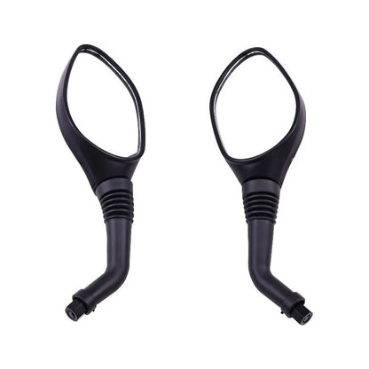 2 Pieces 8mm Black Universal Rear View Mirror for GY6 50cc 125cc 150cc 250cc Scooter Moped Motorcycle