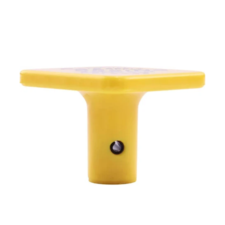 2 Pieces Aftermarket Bendix 248433 Torque Yellow Parking Brake Valve Knob With Roll Pin for Vehicle Dash Brake Control Valve - KUDUPARTS