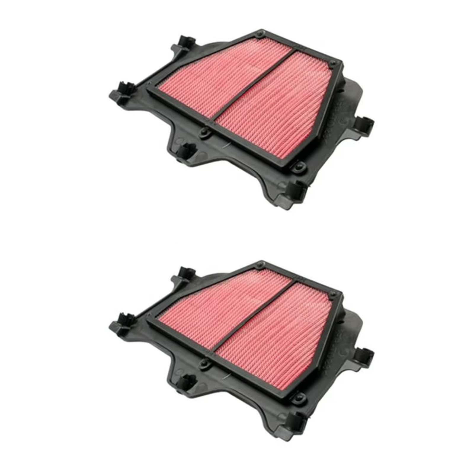 2 Pieces Air Filter Cleaner 2C0-14450-01-00 for Yamaha Motorcycle YZFR6 2006-2007 - KUDUPARTS