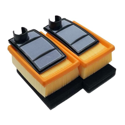 2 Pieces Air Filter Kit 4223-141-0300 for Stihl TS400 BR350 BR430 BR450 SR430 SR450