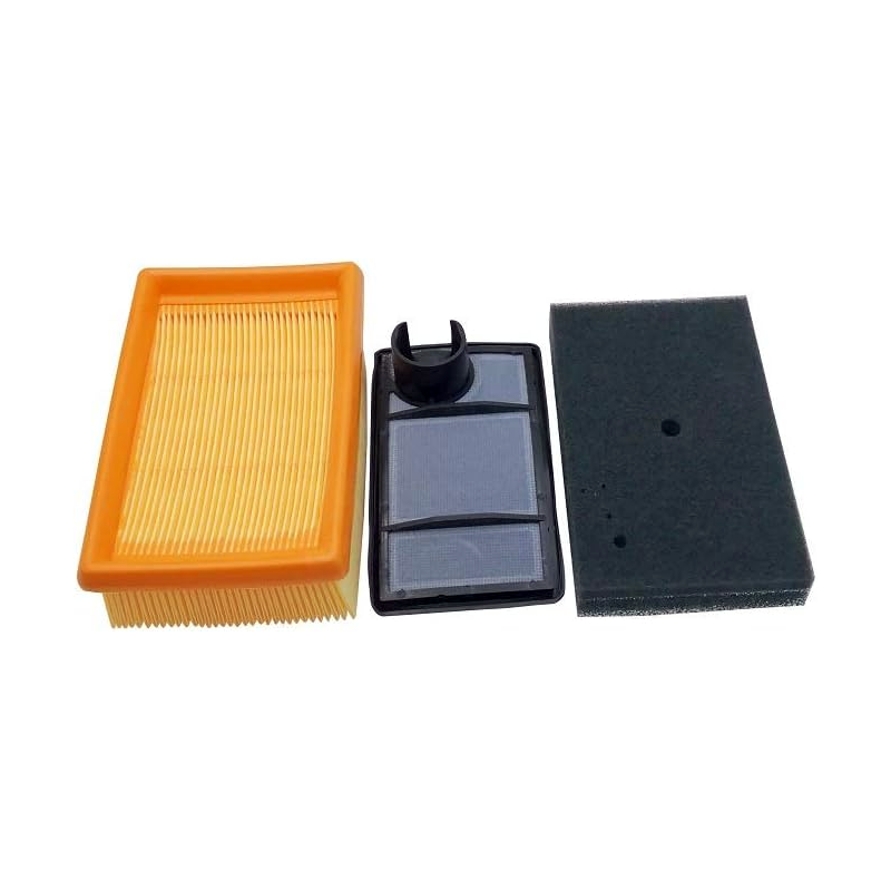 2 Pieces Air Filter Kit 4223-141-0300 for Stihl TS400 BR350 BR430 BR450 SR430 SR450