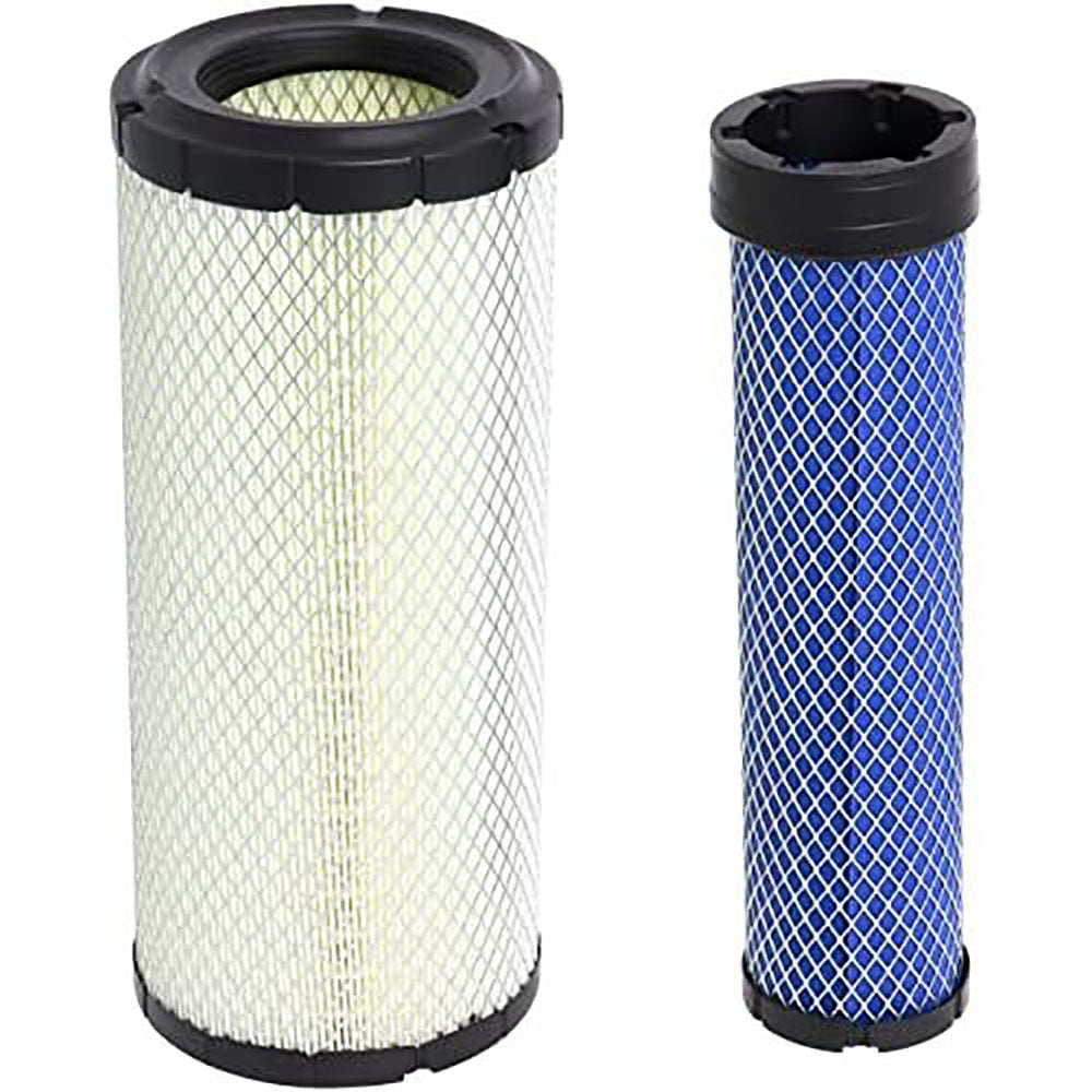 2 Pieces Air Filter P616641 AF26168 49168 6690907 for Bobcat Loader S100 T110 Excavator E32 E35 E85 - KUDUPARTS