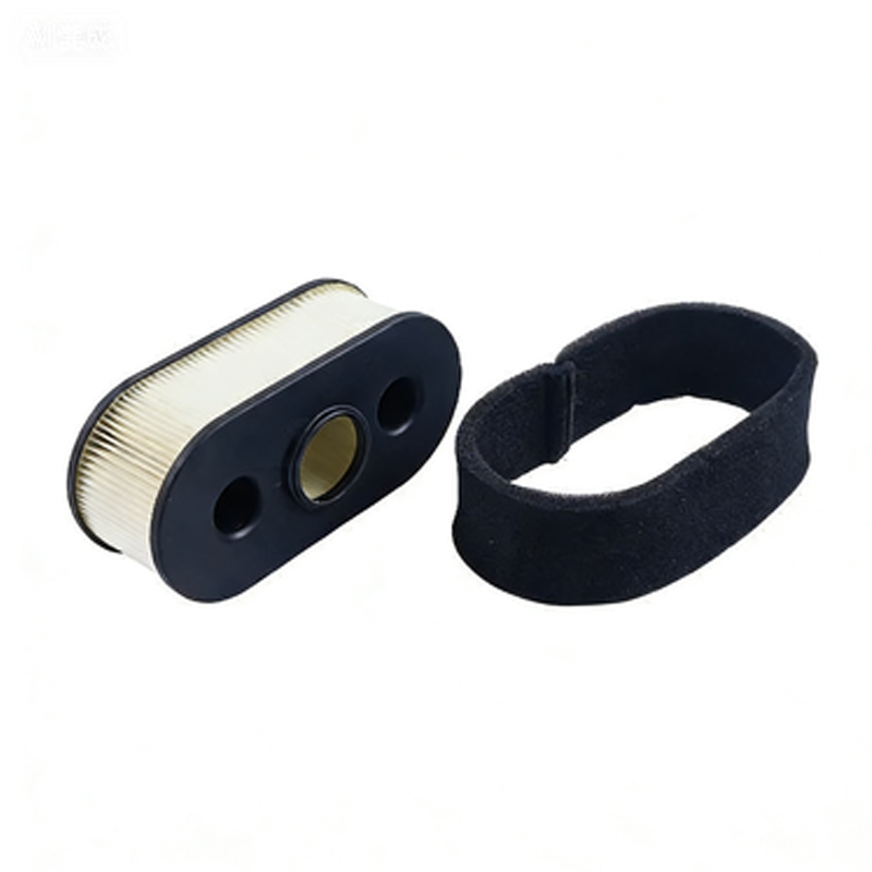 2 Pieces Air Filter with Element 102-370 for Mower Simplicity 32 Wright 36 WESES 3617 WSE WVP 36