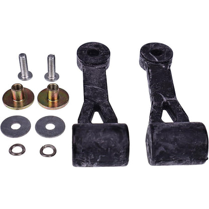 2 Pieces Bagger Latch With Hardware 532109808 109808 for Husqvarna Poulan Sears Murray Troy-Bilt Airens Cub-Cadet MTD Craftsman