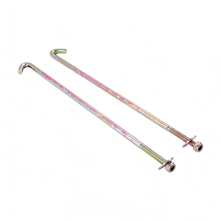 2 Pieces Battery Hold Down Rod JN2-H2133-00 JN3-H2133-00 for EZGO Golf Cart G14 G16 G22 G27 G28 Hauler 700 1000 Club Car Carryall Villager 6 - KUDUPARTS
