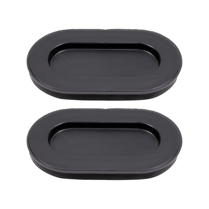 2 Pieces Bed Oval Drain Plug Cover Cap 4L3Z-99277B76-AA for Ford F-150 Pickup Truck 1999-2018