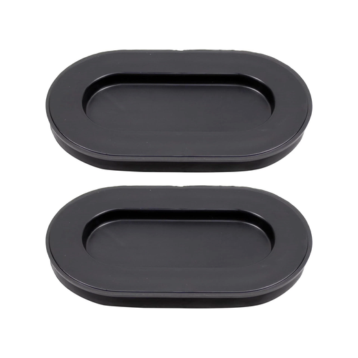 2 Pieces Bed Oval Drain Plug Cover Cap 4L3Z-99277B76-AA for Ford F-150 Pickup Truck 1999-2018 - KUDUPARTS