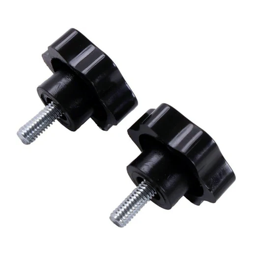 2 Pieces Belt Cover Knob 792002 for Hustler Mower X-ONE Super Z - KUDUPARTS