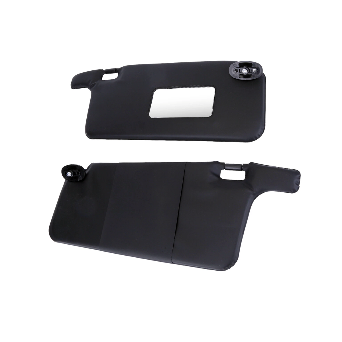 2 Pieces Black Interior Sun Visor 83280-S01-A32ZA 83230-S01-A11ZA for Honda Civic LHD 1996-2001 - KUDUPARTS