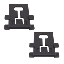 2 Pieces Dishwasher Rack Adjuster Positioner WPW10195840 W10195840 for Whirlpool Kenmore