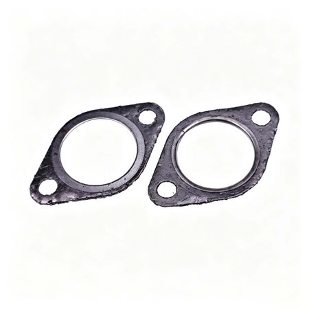 2 Pieces Exhaust Muffler Gasket 11060-2079 for Kawasaki Engine FD440V FD501V FD590V FD611V FD620D FD661D - KUDUPARTS
