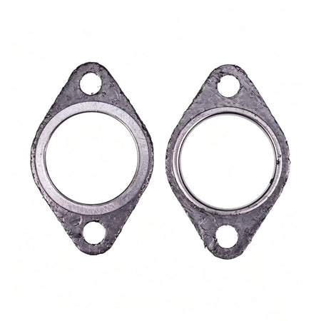 2 Pieces Exhaust Muffler Gasket 11060-2079 for Kawasaki Engine FD440V FD501V FD590V FD611V FD620D FD661D - KUDUPARTS