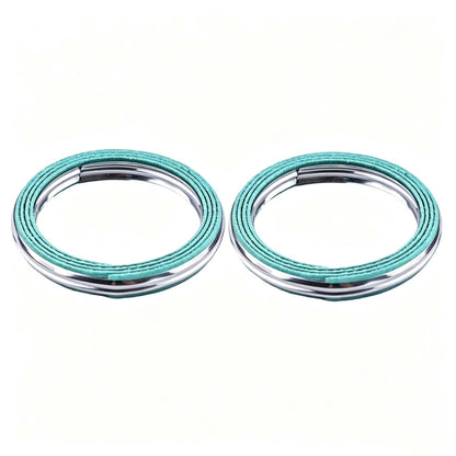 2 Pieces Exhaust Pipe Gasket 90584-43001-71 for Toyota Engine 13Z 14Z 15Z 1DZ 4Y 5K Forklift 7 8 Series 02-7FDJ35 62-7FD30 32-8FGF30 70-8FD20 FGZN25 FGZN30
