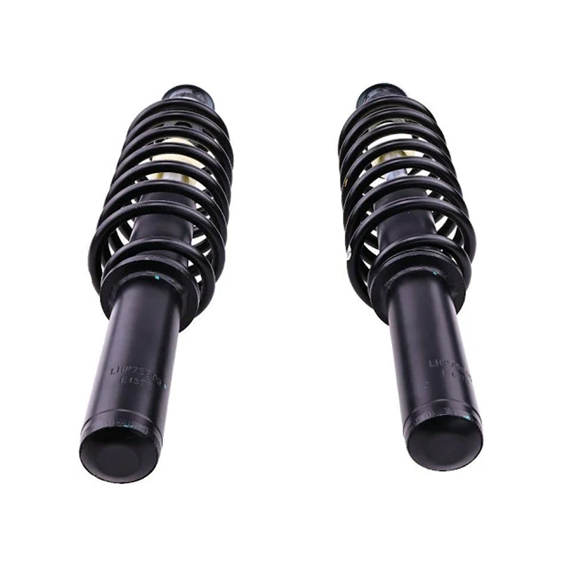 2 Pieces Front Coil-Over Shock Absorber with Bushing Washer Kit AM137957 AM135372 for John Deere HPX615E HPX815E XUV620i XUV850D