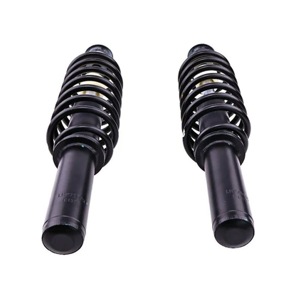 2 Pieces Front Coil-Over Shock Absorber with Bushing Washer Kit AM137957 AM135372 for John Deere HPX615E HPX815E XUV620i XUV850D