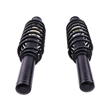 2 Pieces Front Coil-Over Shock Absorber with Bushing Washer Kit AM137957 AM135372 for John Deere HPX615E HPX815E XUV620i XUV850D - KUDUPARTS