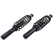 2 Pieces Front Coil-Over Shock Absorber with Bushing Washer Kit AM137957 AM135372 for John Deere HPX615E HPX815E XUV620i XUV850D