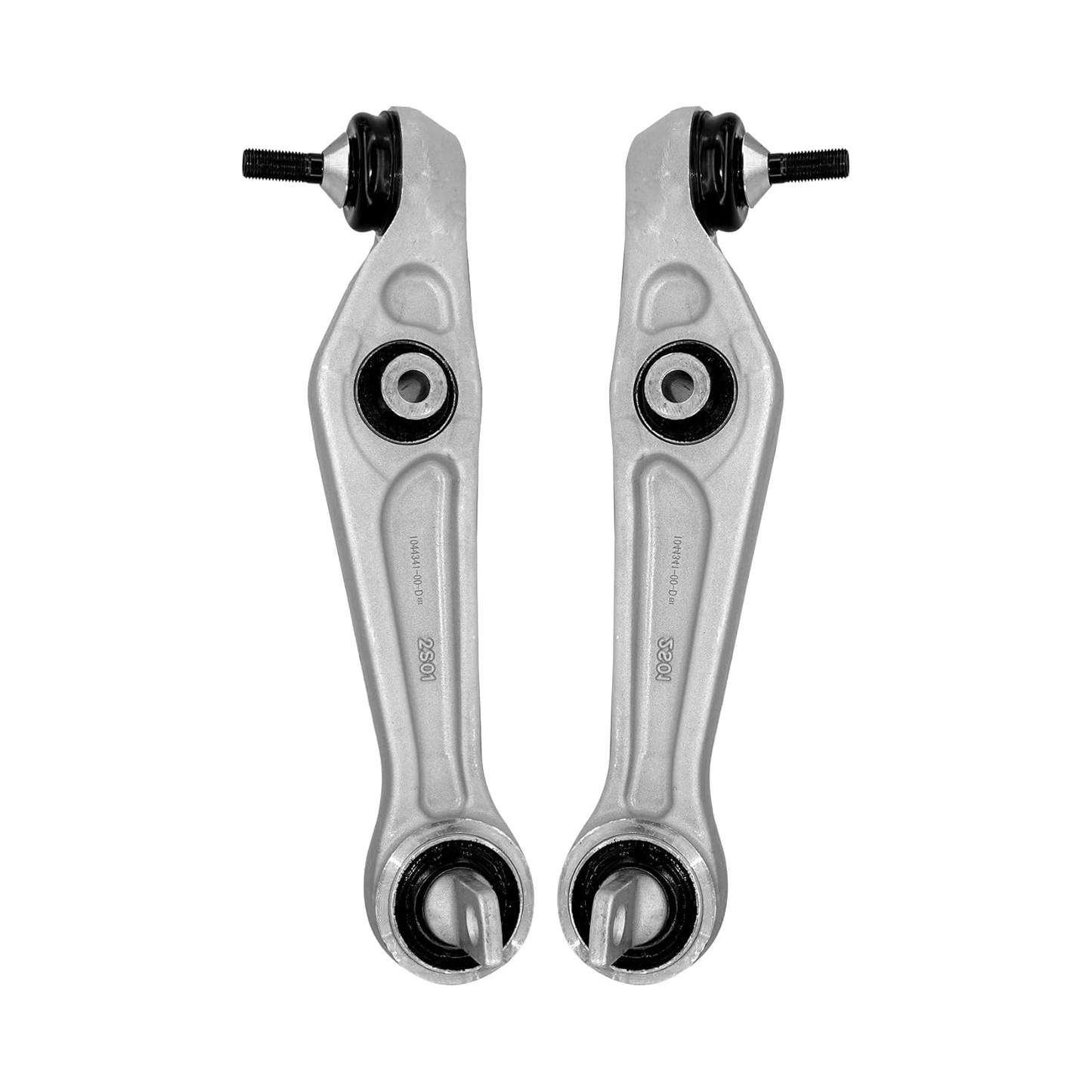 2 Pieces Front Lower Control Arm With Ball Joint 1044341-00-D for 2017-2024 Tesla Model 3/Y