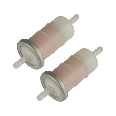 2 Pieces Fuel Filter 16900-371-004 for Honda Goldwing GL1100 Gl1200 Magna VF1100C Interceptor VF1000F Shadow VT700C Reflex NSS250 - KUDUPARTS