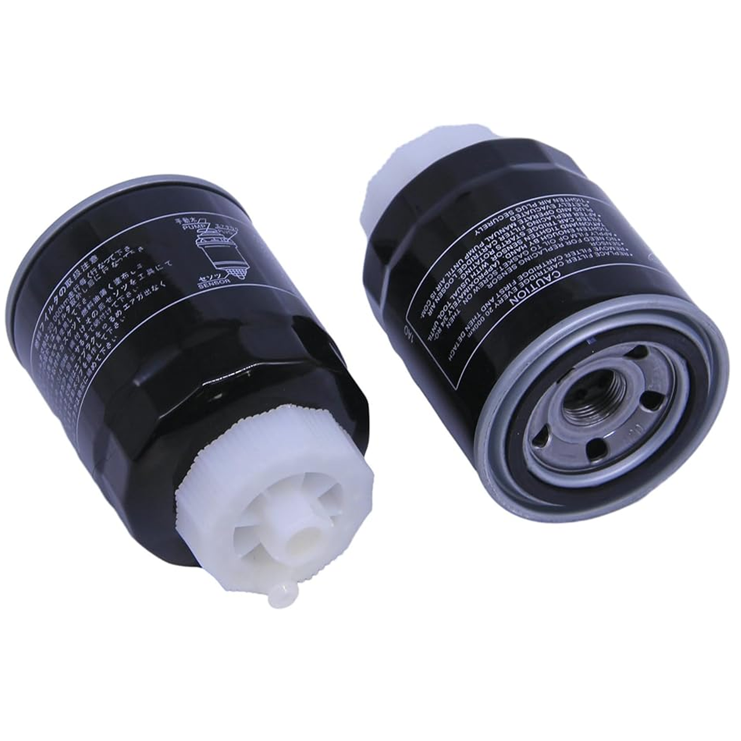 2 Pieces Fuel Filter Assembly T4682-43172 for Kioti CK20 CK2510 CK2610 CK2620 DK451 DK55CHSE DK55HSE