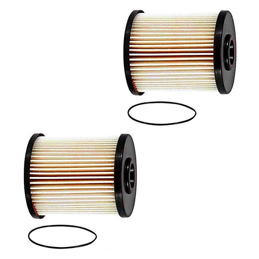2 Pieces Fuel Filter Water Separator FS19856 for Cummins Engine 5.9L-L6 5.L-ISB RAM 2500 3500 Freightliner FC70 FL50 FL70 Sterling Acterra Pickup Truck - KUDUPARTS