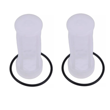 2 Pieces Fuel Filter with O-Ring 87946Q04 18-7802 for Mercury 9.9 10 15 70 HP Outboard