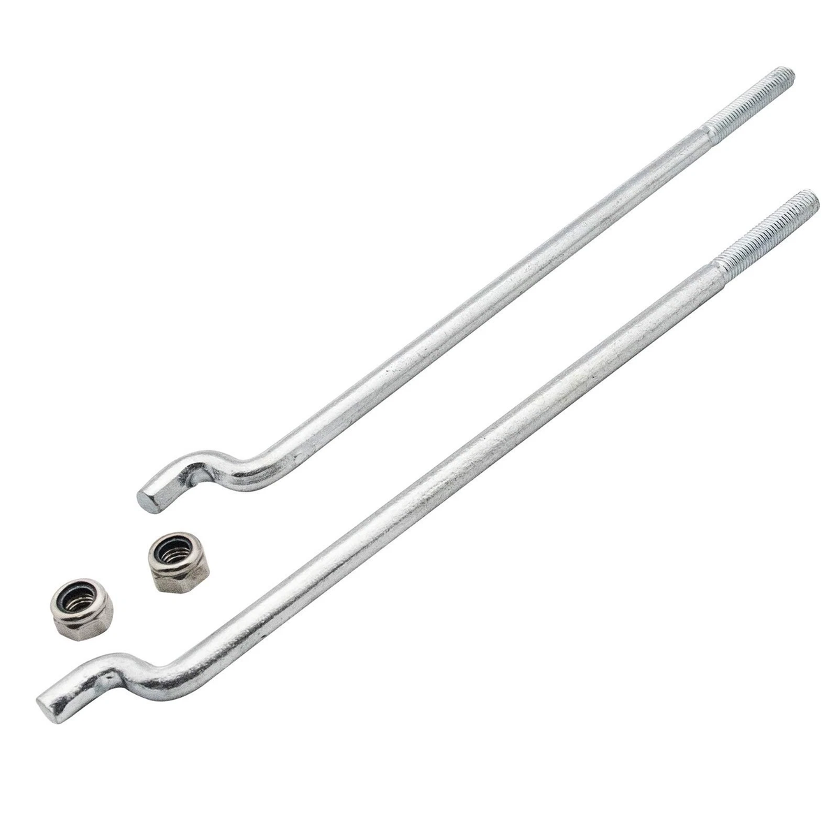 2 Pieces Golf Cart Battery Hold Down Rod 302124 for EZ-GO Medalist TXT 1994+ - KUDUPARTS