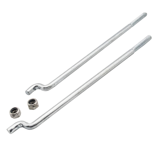 2 Pieces Golf Cart Battery Hold Down Rod 302124 for EZ-GO Medalist TXT 1994+ - KUDUPARTS
