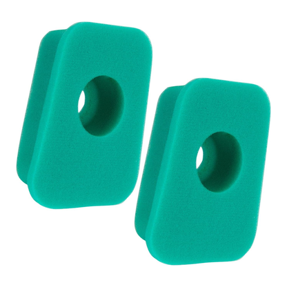 2 Pieces Green Foam Air Filter 27987S AM34963 for Engine 2-5HP John Deere Tiller 216 Air Compressor A100 A200