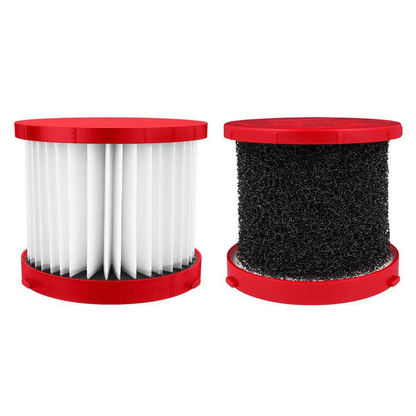 2 Pieces HEPA Filter 49-90-1900 for Milwaukee Wet Dry Vacuum 0880-20 0970-20 0960-20 0780-20