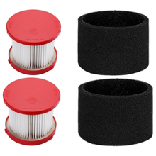 2 Pieces HEPA Filter 49-90-1900 for Milwaukee Wet Dry Vacuum 0880-20 0970-20 0960-20 0780-20