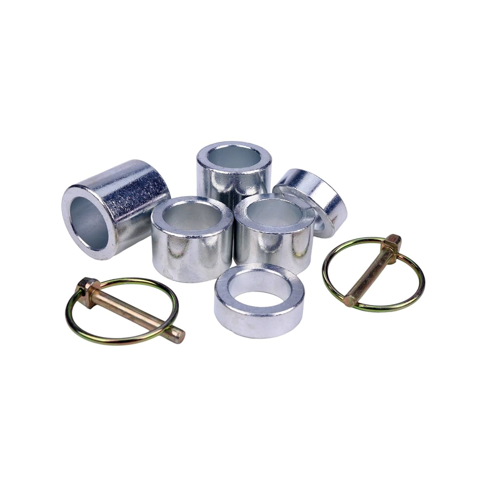 2 Pieces Height Spacer Kit 502120 for King Kutter RFM-48 60 72 RSFM-72 County Line FM-048 Mower - KUDUPARTS