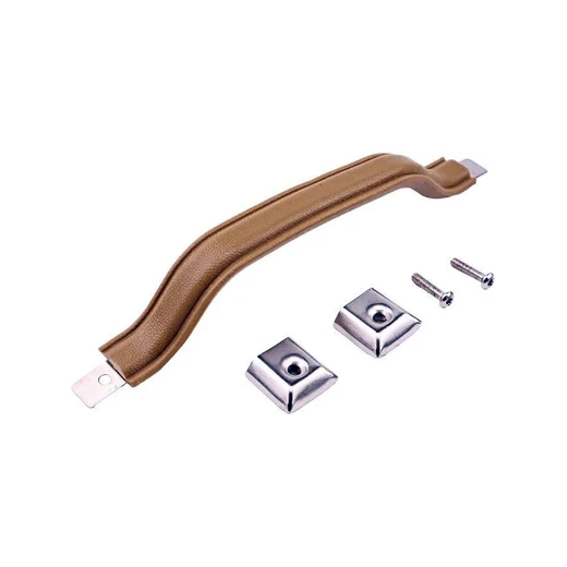 2 Pieces Left Right Hand Door Front Pull Handle 55009801KS for 1987-1995 Jeep Wrangler YJ - KUDUPARTS