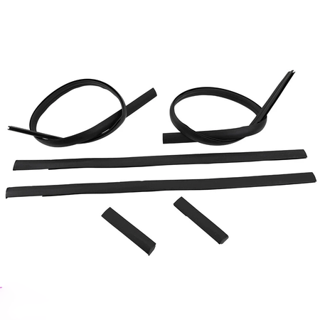 2 Pieces Left & Right Center Roof Drip Side Finish Molding 75555-0E040 75555-0E041 75555-48061 for 2008-2013 Toyota Highlander - KUDUPARTS