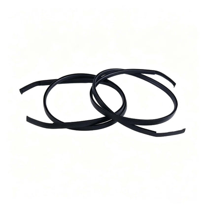 2 Pieces Left & Right Side Roof Strip Moulding Trim 75552-52180 75551-52200 for Toyota Yaris CE LE L SE Hatchback 1.5L L4 2012-2014 - KUDUPARTS