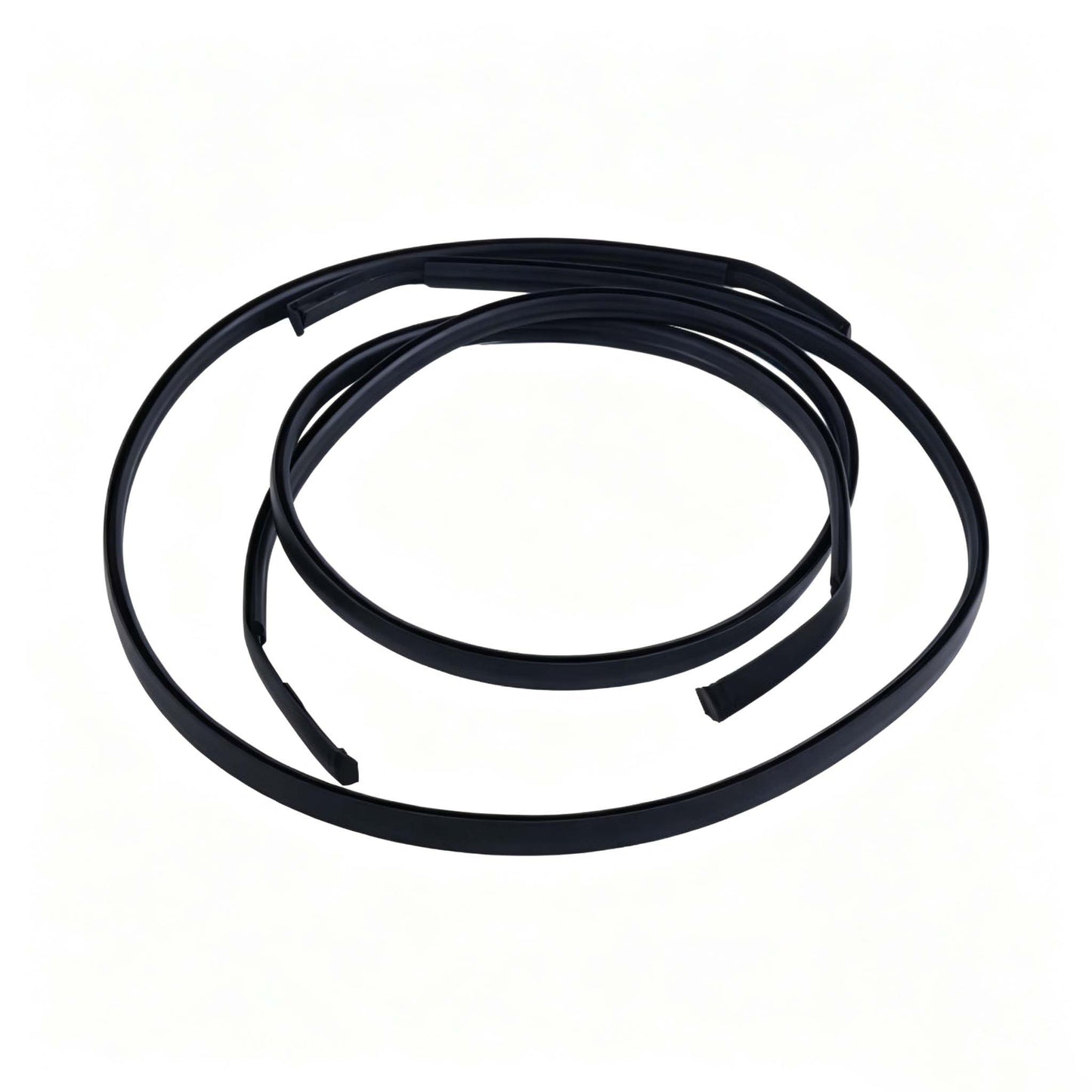 2 Pieces Left & Right Side Roof Strip Moulding Trim 75552-52180 75551-52200 for Toyota Yaris CE LE L SE Hatchback 1.5L L4 2012-2014 - KUDUPARTS